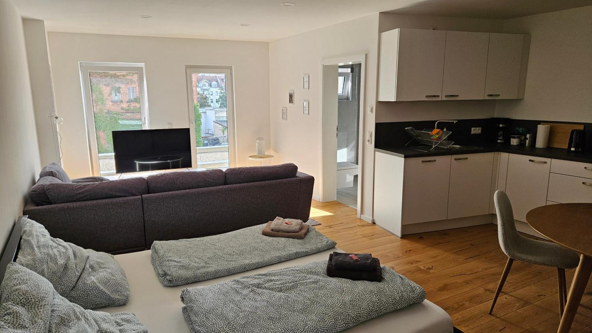 Apartment Ku28 Two Bamberg - Ruhig In Zentraler Lage Mit Parkplatz Exteriör bild